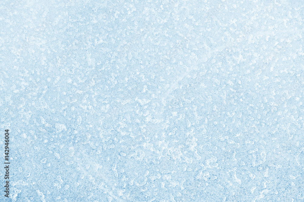 Fototapeta premium ice background texture. ice with different shapes and cracks.