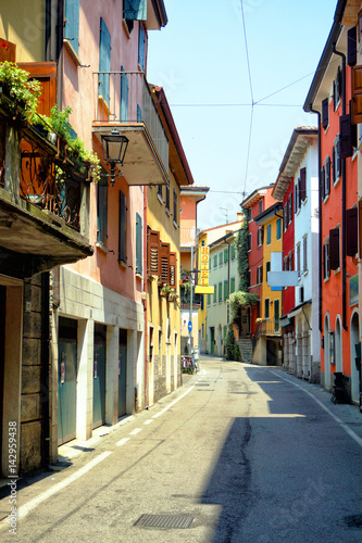 Street in Sirmione, Italy © laraslk
