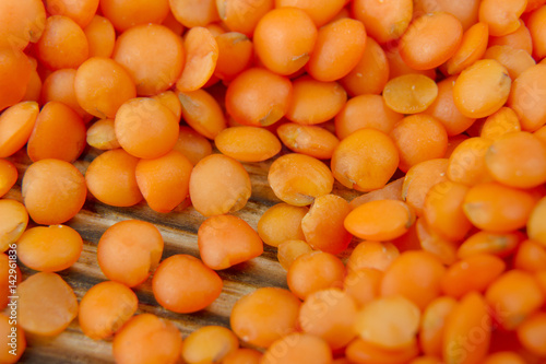 red orange lentil beans healthy diet food protein natural