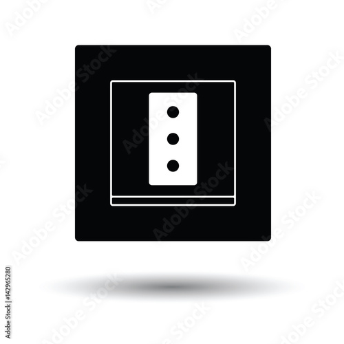 Italy electrical socket icon