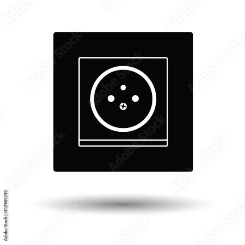 France electrical socket icon