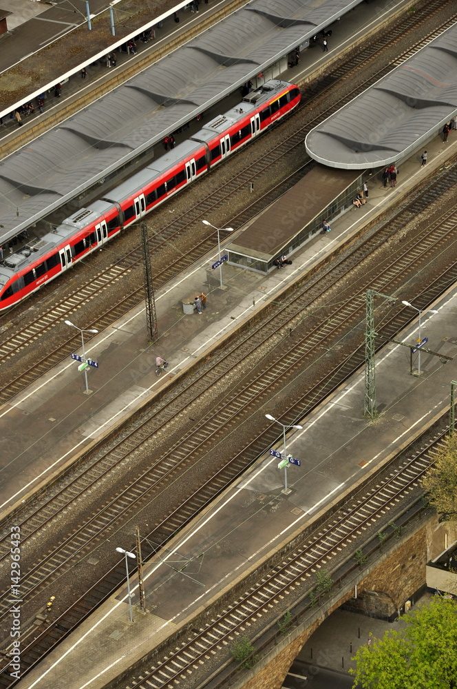 Fototapeta premium Chemin de fer, transport 