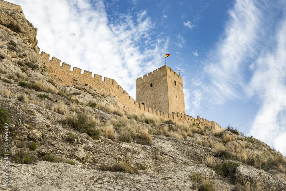 Ancient Castle of Sax - province of Alicante - Spain
