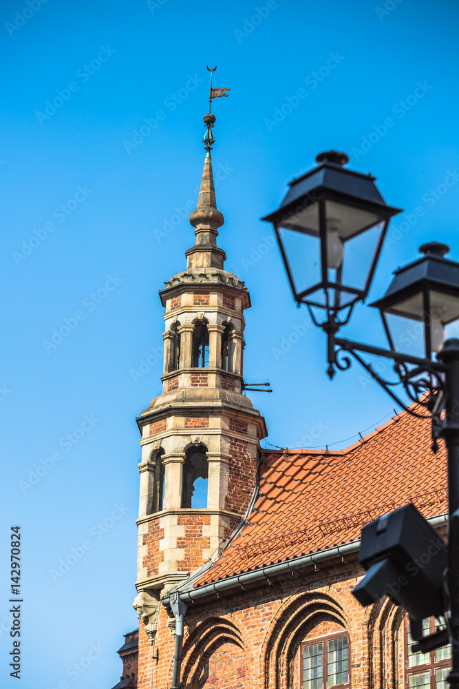 city hall of Torun, Rynek Staromiejski, Kuyavia-Pomerania, Poland