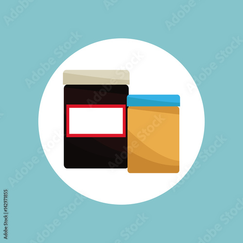 protein bottle sport vitamins vector illustration eps 10