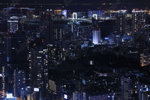 Wallpaper Mural Tokyo night view Torontodigital.ca