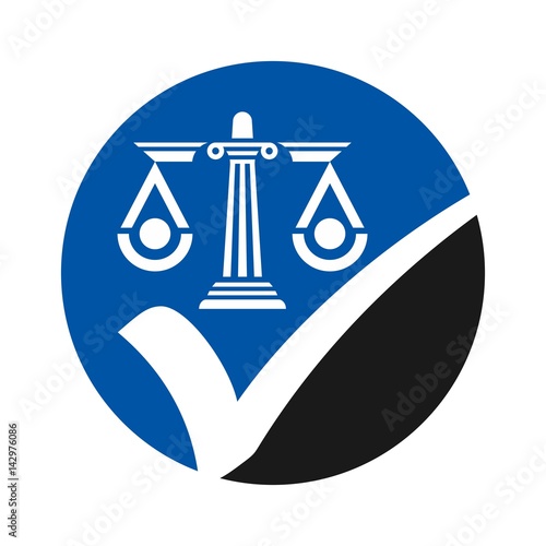 law logo vector.