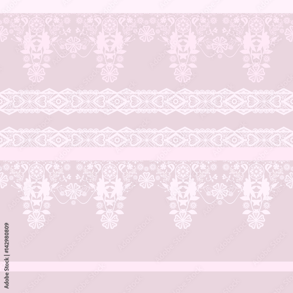 Seamless ornamental lace pattern background Seamless ornamental lace pattern background