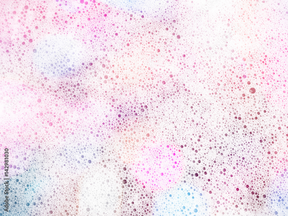 Abstract backgrounds of soap foam or wash powder bubbles