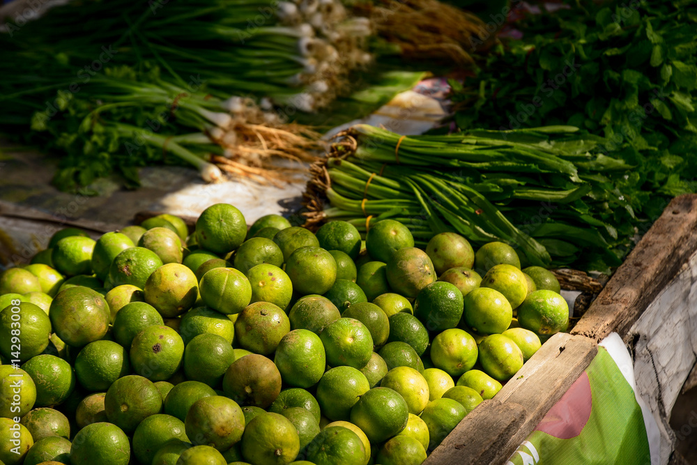Vegetable in local market.