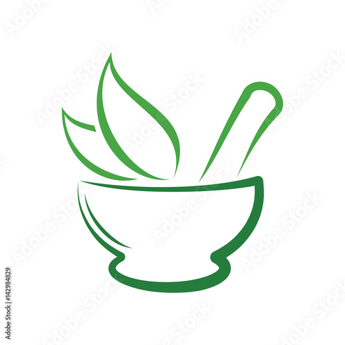 Herbal Pharmacy Logo, Traditional Medicine