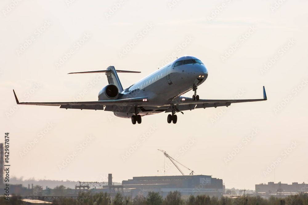 Evening flight private jet Evening flight private jet