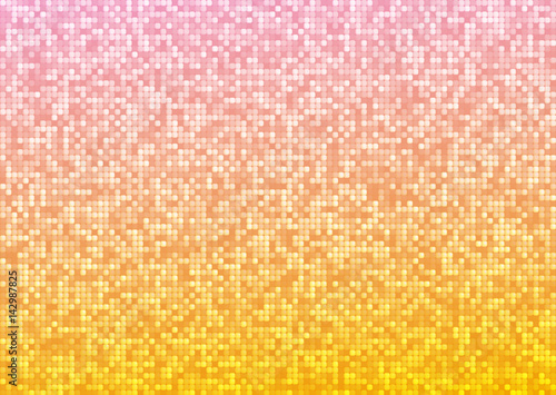  abstract bright mosaic gradient orange pink background