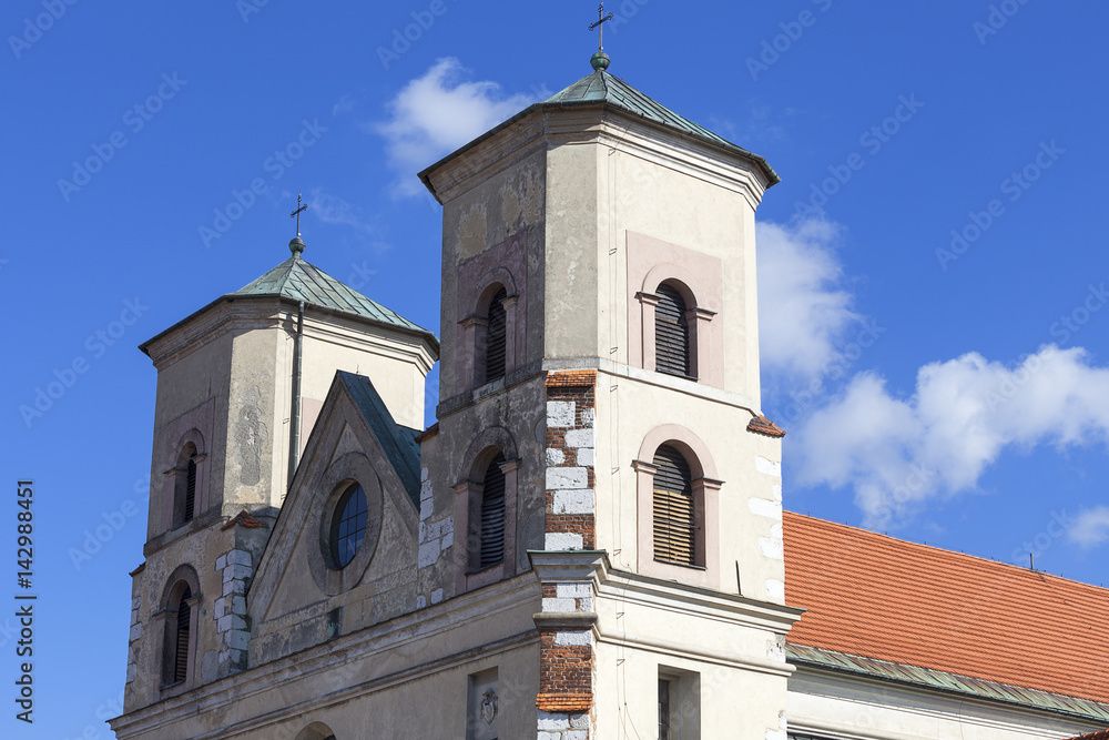 Benedictine abbey in Tyniec near Krakow, Saints Peter and Paul Church, Poland