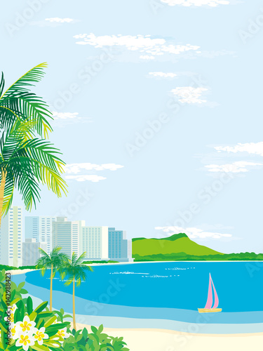 リゾート　町並み