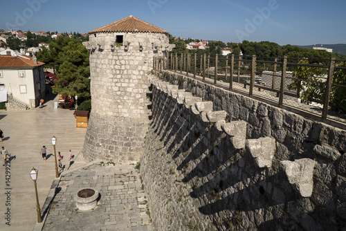 Ancient castle on the sea