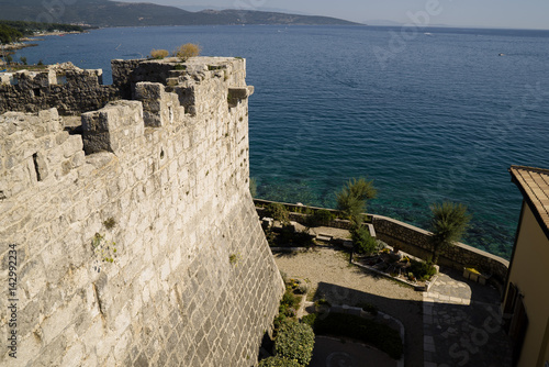 Ancient castle on the sea