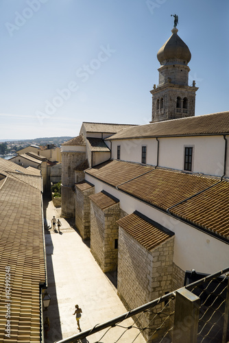 mediterranean church in ancient city