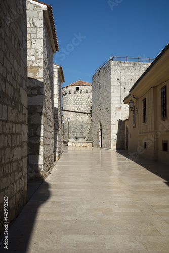 Ancient castle on the sea