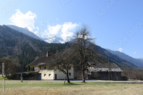 Berg, Berg im Drautal, Frühling, Feistritz, Gailtaler Alpen, Torkofel, Straße, Weg, Wolken, Tal photo