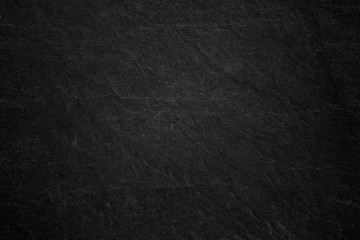 Dark grey black slate background or texture.