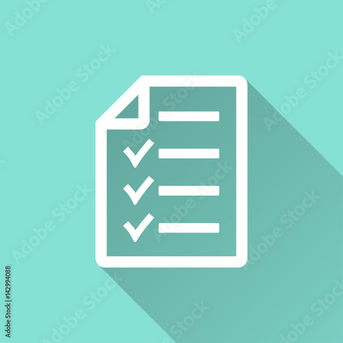 Checklist - vector icon.
