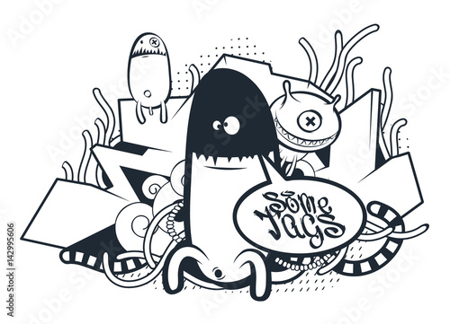 Graffiti Doodle Art