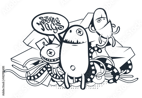 Graffiti Doodle Art