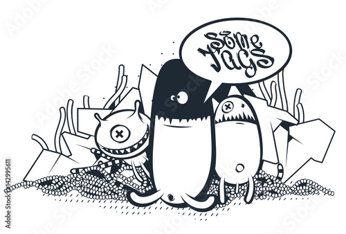 Graffiti Doodle Art