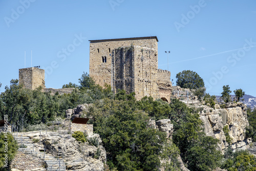 Castle of Llorda located in the municipality of Isona and Conca Della photo