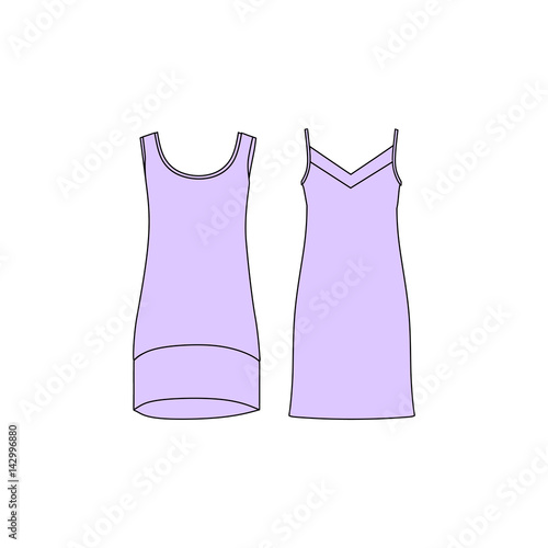 Women's homewear. nightdress. nightie. house dress. jersey dress