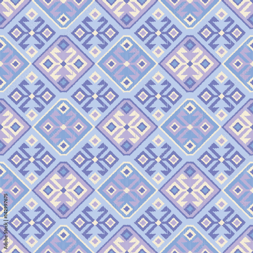 Ethnic boho seamless pattern. Ikat. Print. Repeating background. Cloth design, wallpaper. Ethnic boho seamless pattern. Ikat. Print. Repeating background. Cloth design, wallpaper.