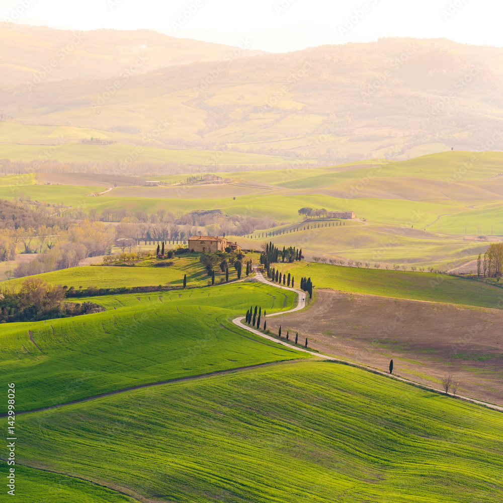 Tuscany, spring landscape