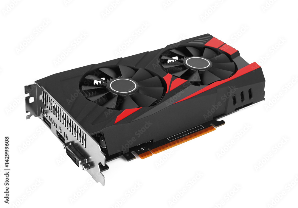 computer video card isolated computer video card isolated