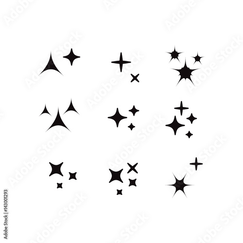 Sparkle lights Stars set