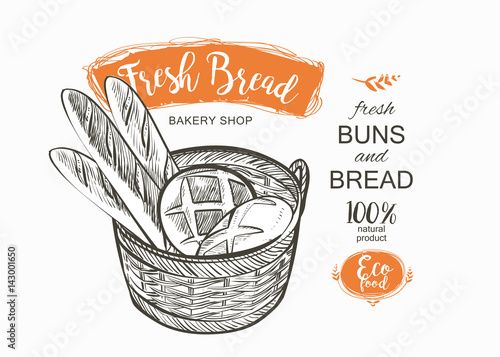bread vector illustration