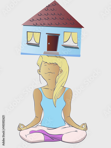 Yoga help you to face problems in your life.