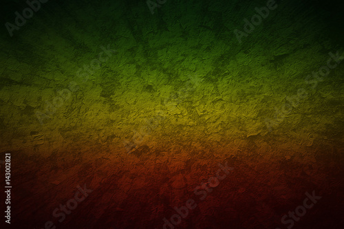 Red, Yellow, Green color reggae style. Grunge motion speed background blank for design photo