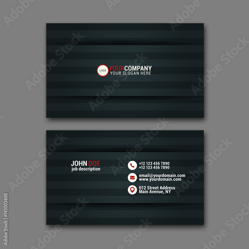 Business Card Template.