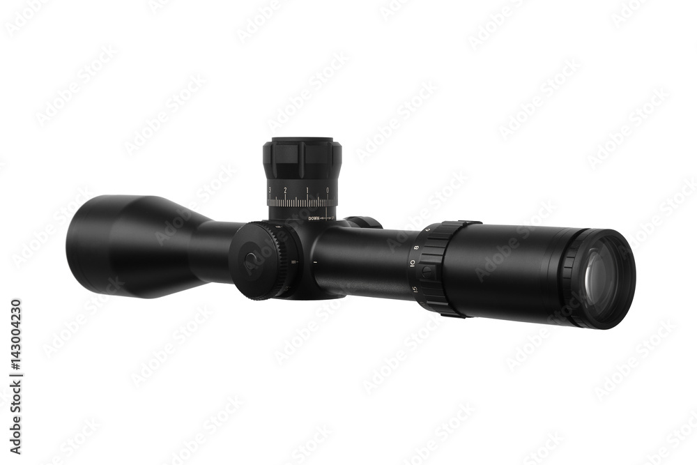 sight scope isolated on white sight scope isolated on white