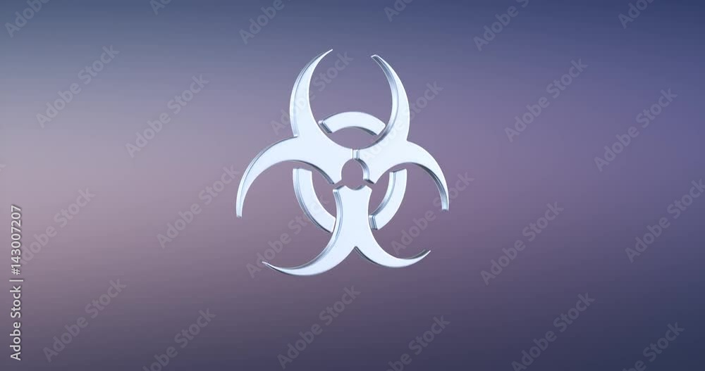 Animated Biohazard Silver 3d Icon Loop Modules for edit with alpha matte
Animated Biohazard Silver 3d Icon Loop Modules for edit with alpha matte