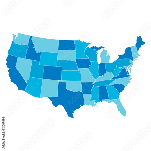 United States map