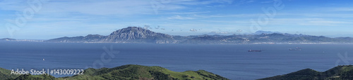 Foto Mirador del parque natural del Estrecho en Tarifa con vistas del monte Musa en l