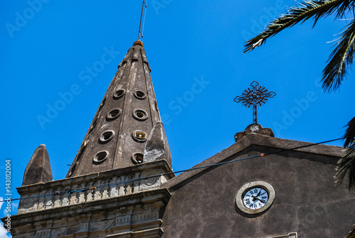 The Church of SS. Trinity in Forza d'Agro. Sicily photo