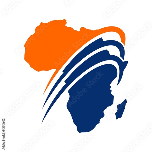 africa logo vector.