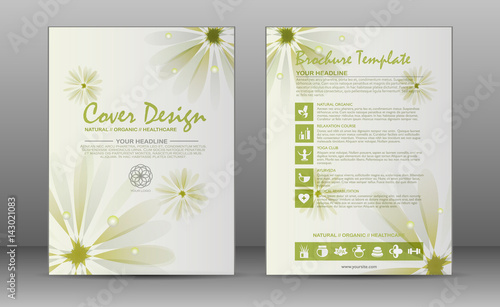 Spa brochure template