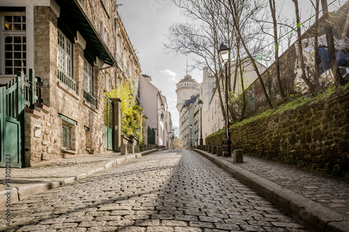 Fototapeta ulica Montmartre