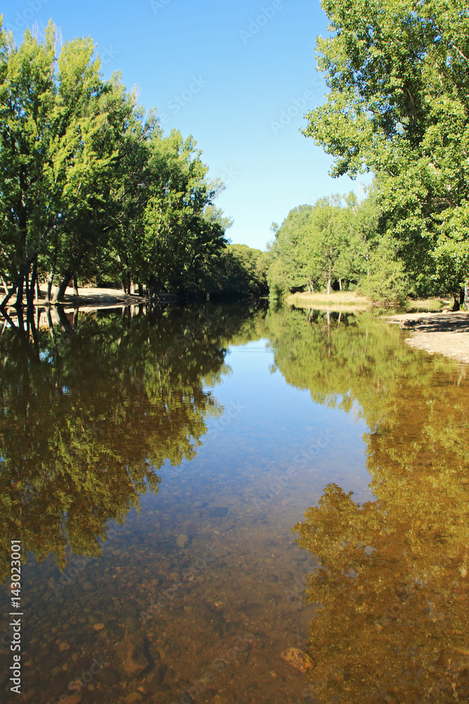 River and reflections River and reflections