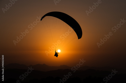 Paragliding at Bir
 photo