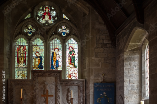 Interior View of St. Mary s Church in Lower Slaughter